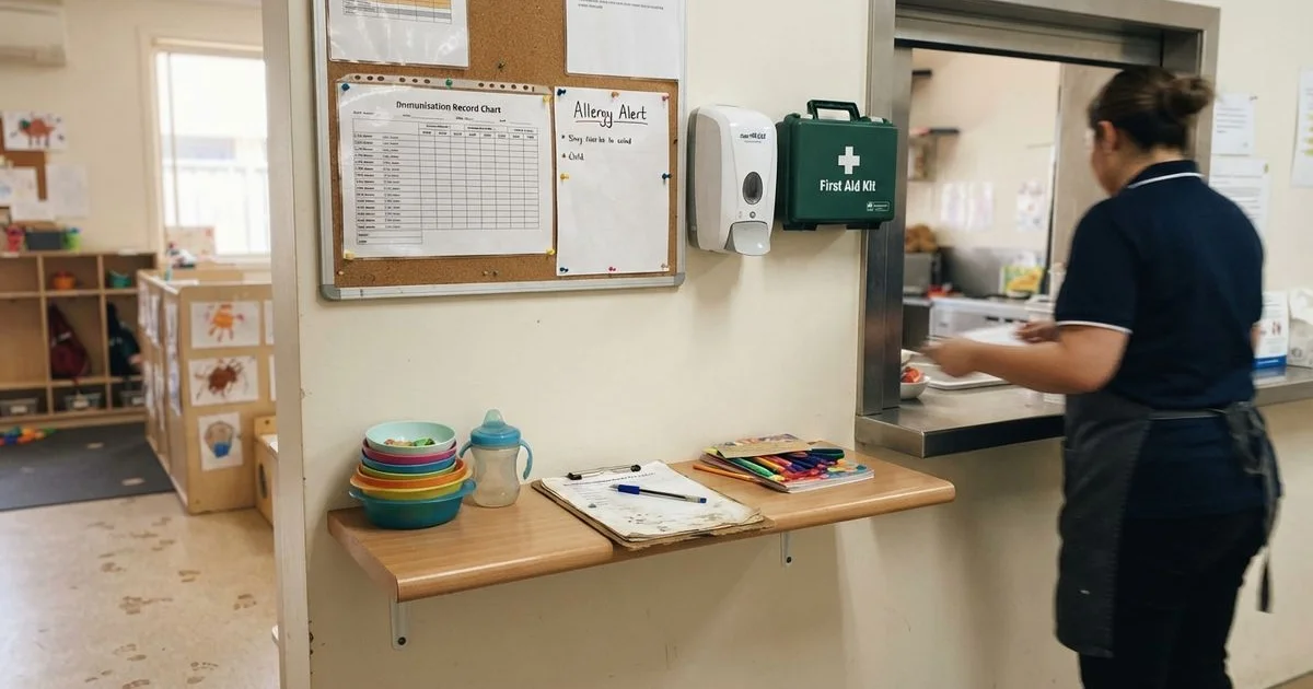 Illness, allergies and immunisation rules at Perth child care centres